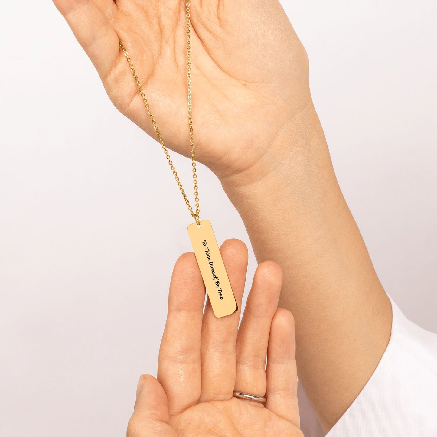 Personalized Necklace for Sober Sister in Recovery Saying Engraved Birthstone included