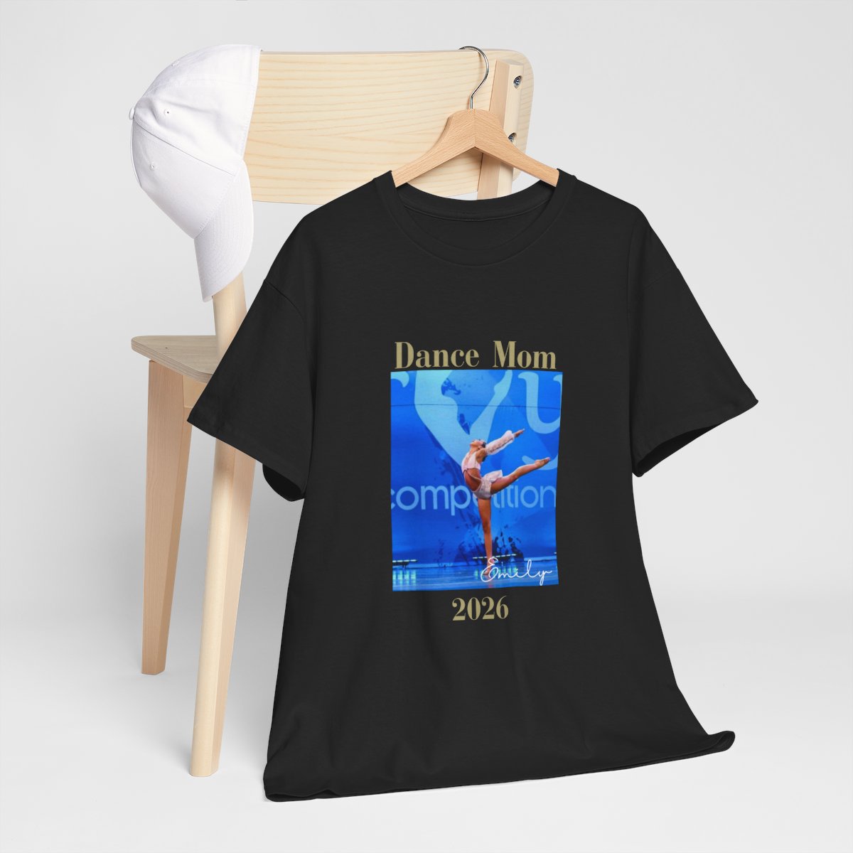 Dance Mom Shirt Personalized Ballet Tee Custom Mother Gift Recital Parent Top Studio Team Apparel Dancer Enthusiast Clothing Cotton Casual