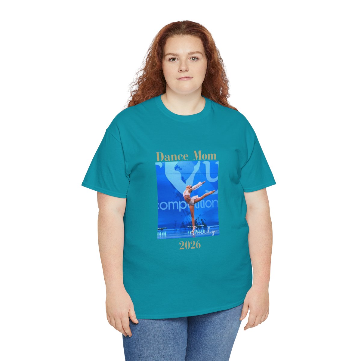 Dance Mom Shirt Personalized Ballet Tee Custom Mother Gift Recital Parent Top Studio Team Apparel Dancer Enthusiast Clothing Cotton Casual
