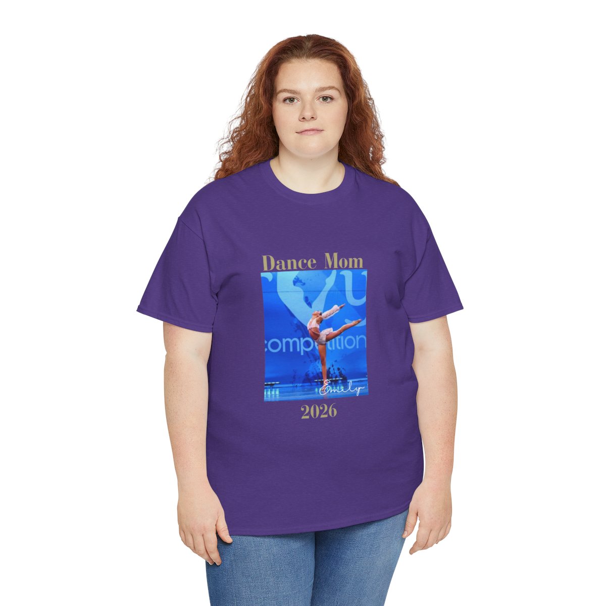 Dance Mom Shirt Personalized Ballet Tee Custom Mother Gift Recital Parent Top Studio Team Apparel Dancer Enthusiast Clothing Cotton Casual