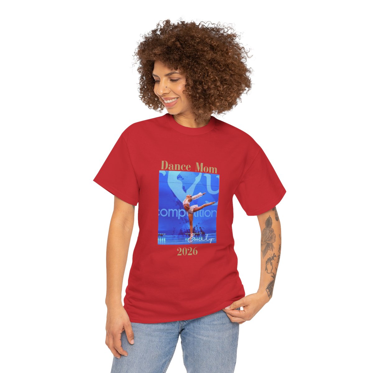 Dance Mom Shirt Personalized Ballet Tee Custom Mother Gift Recital Parent Top Studio Team Apparel Dancer Enthusiast Clothing Cotton Casual